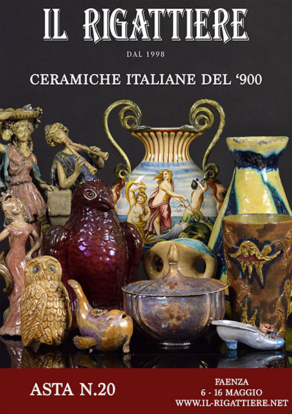 ASTA N. 20 - CERAMICHE ITALIANE DEL '900